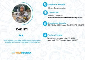 profil guru les privat tutorindonesia