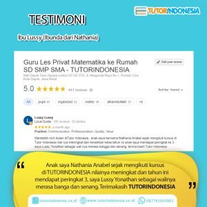 testimoni succes story tutorindonesia - les privat terbaik indonesia