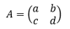 determinan matriks 2x2