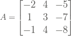 determinan matriks 3x3