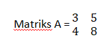 determinan matriks 2x2