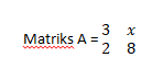 determinan matriks 2x2