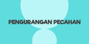 pengurangan pecahan