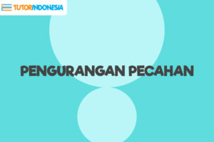 pengurangan pecahan