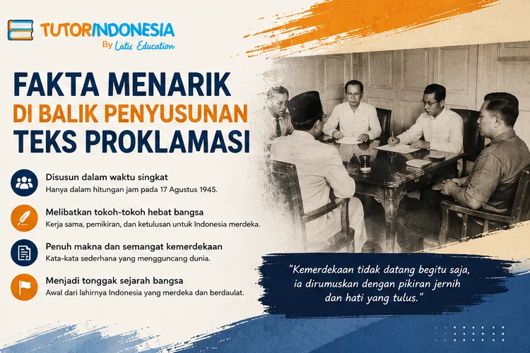 Fakta Menarik di Balik Penyusunan Teks Proklamasi