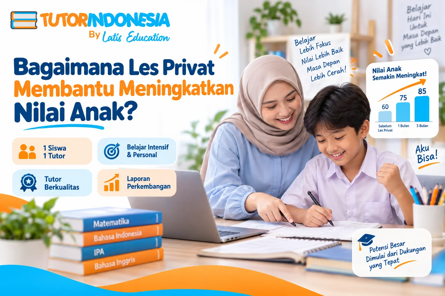 Bagaimana Les Privat Membantu Meningkatkan Nilai Anak?