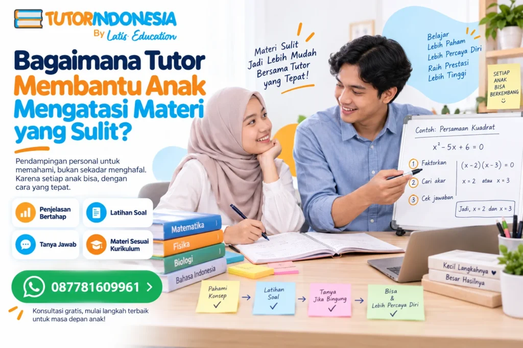 Bagaimana Tutor Membantu Anak Mengatasi Materi yang Sulit?