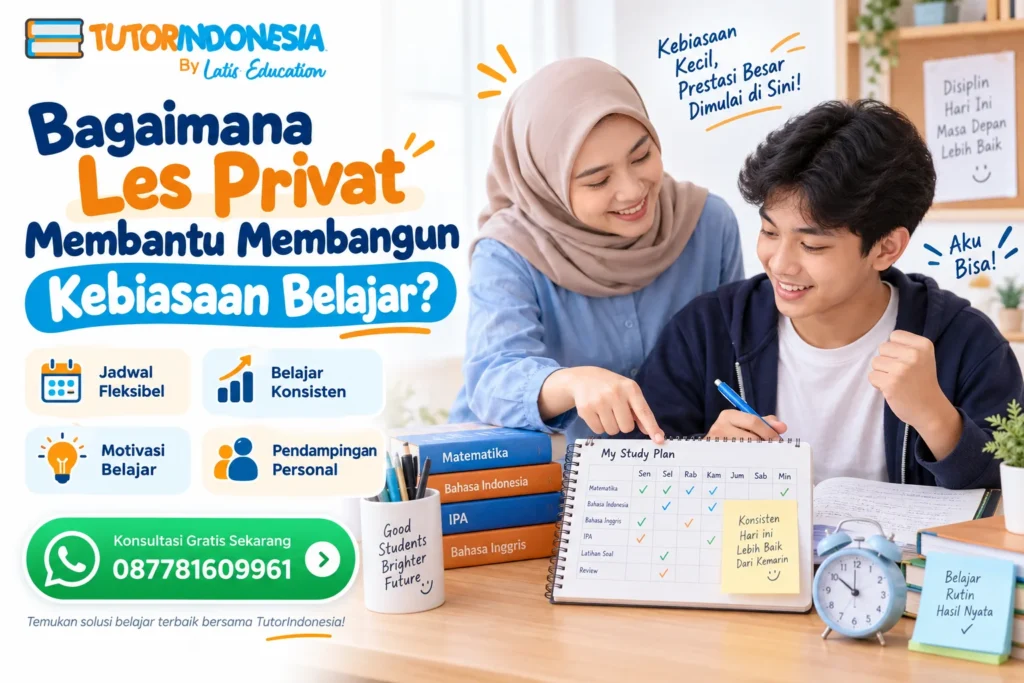 Bagaimana Les Privat Membantu Membangun Kebiasaan Belajar?