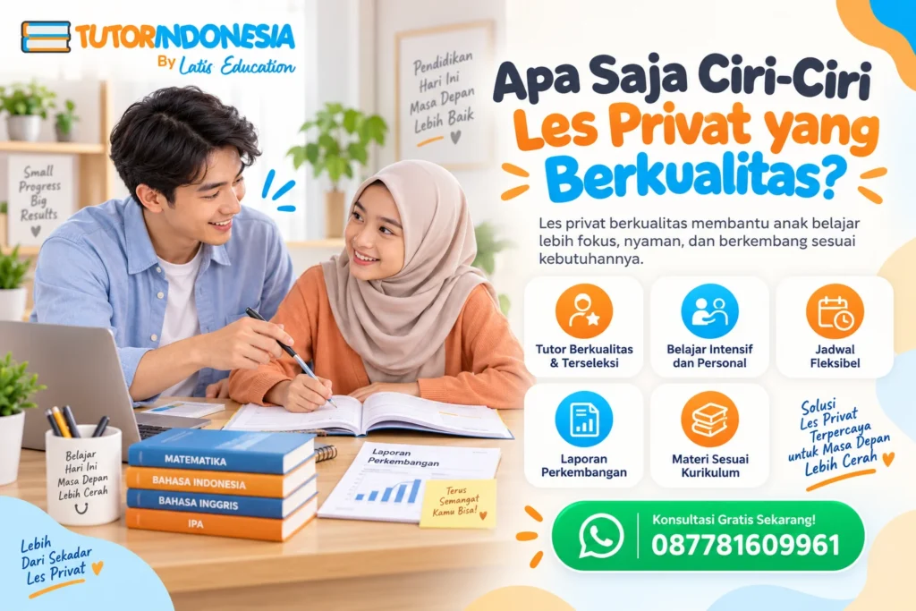 Apa Saja Ciri-Ciri Les Privat yang Berkualitas?