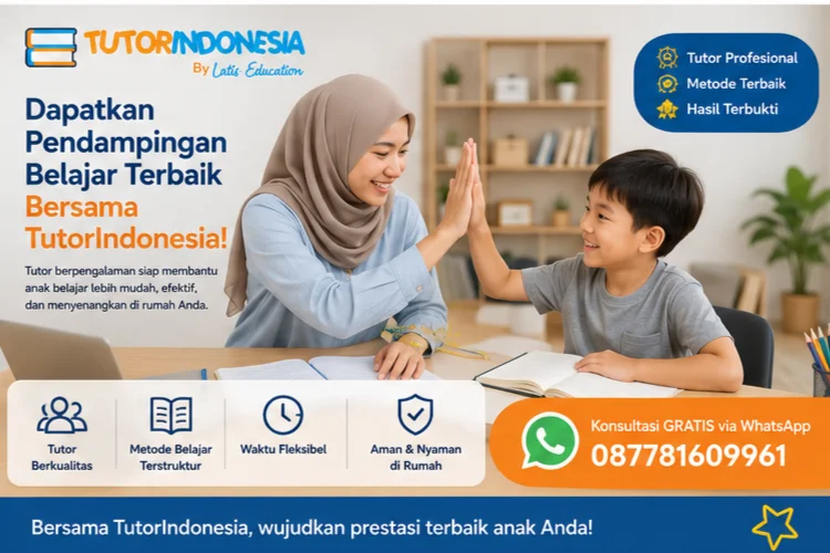 Dapatkan Pendampingan Belajar Terbaik Bersama TutorIndonesia!