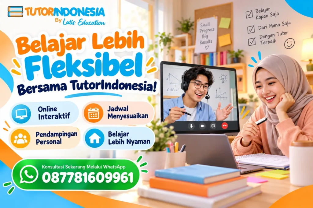 Belajar Lebih Fleksibel Bersama TutorIndonesia!
