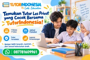 Temukan Tutor Les Privat yang Cocok Bersama TutorIndonesia!
