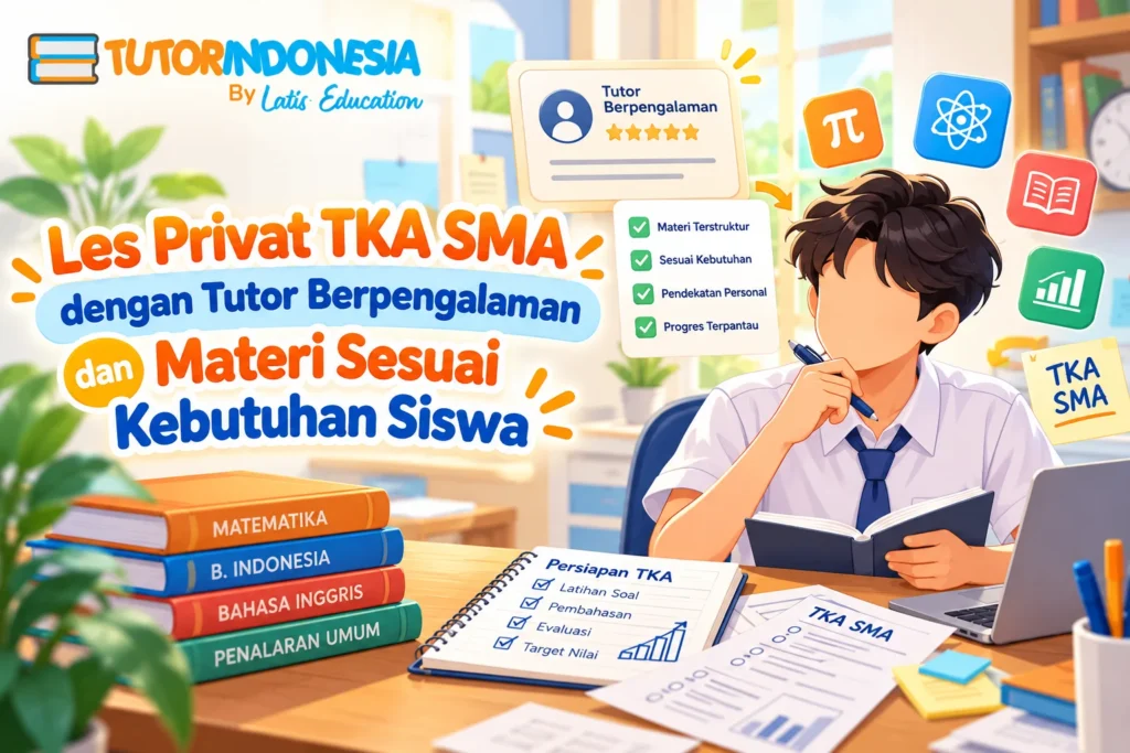 Les Privat TKA SMA dengan Tutor Berpengalaman dan Materi Sesuai Kebutuhan Siswa