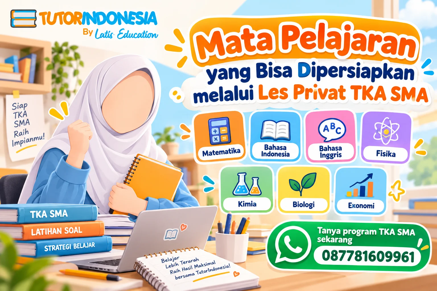 Apa Saja Mata Pelajaran yang Bisa Dipersiapkan melalui Les Privat TKA SMA?