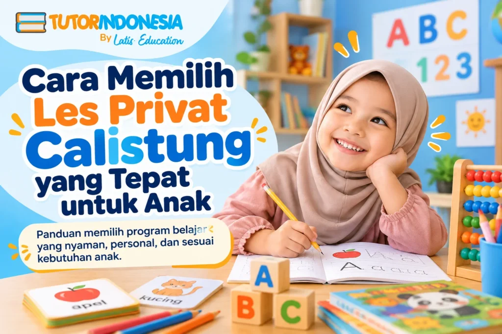 Cara Memilih Les Privat Calistung yang Tepat untuk Anak