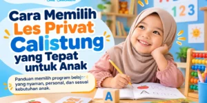 Cara Memilih Les Privat Calistung yang Tepat untuk Anak