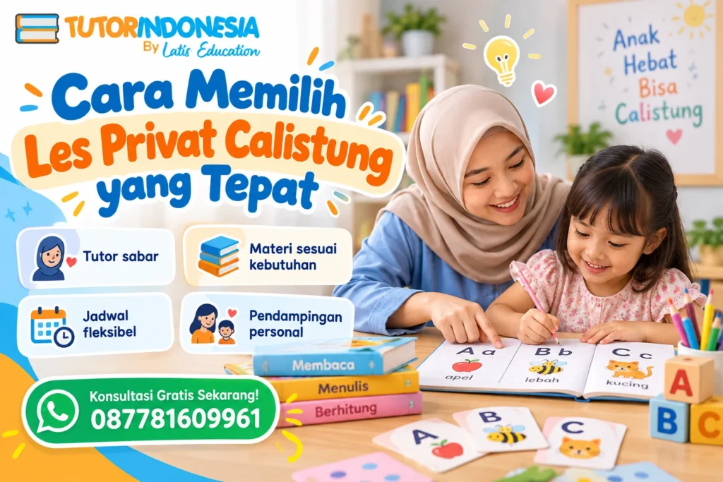 Bagaimana Cara Memilih Les Privat Calistung yang Tepat?