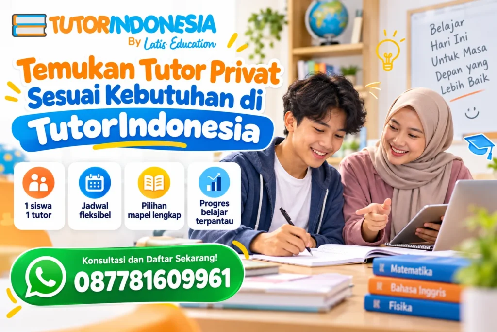 Temukan Tutor Privat Sesuai Kebutuhan di TutorIndonesia